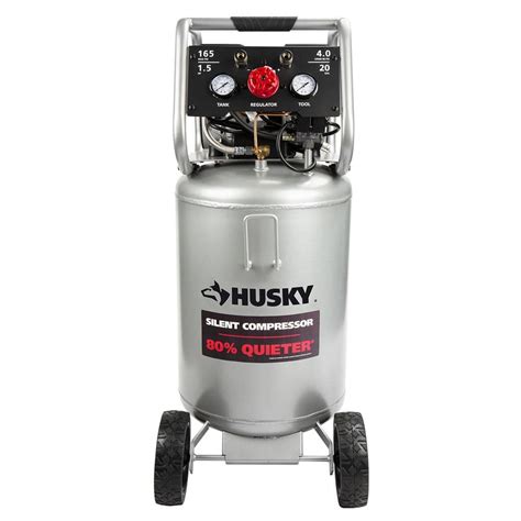 Reviews for Husky Husky 20 Gal. 165 PSI Vertical Electric Quiet Air Compressor | Pg 1 - The Home ...