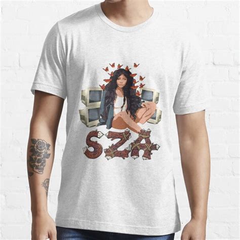 SZA Girl Butterfly T Shirt For Sale By Arguestabelx Redbubble Sza