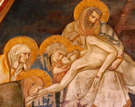 Deposition Of Christ From The Cross Detail Pietro Lorenzetti A