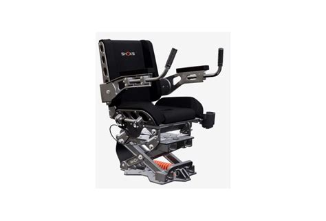 Seat Bucket SHOXS2000 5" black upholstery with belt and stabilization unit