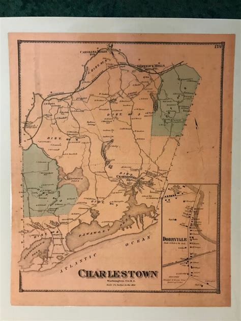 Beers 1870 Map of Charlestown – Charlestown Historical Society