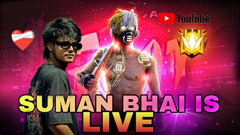 New Rank Season Live Rank Push Free Fire Max Suman Bhai Is Live