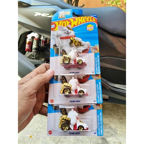 Jual Hot Wheels Feline Lucky Shopee Indonesia