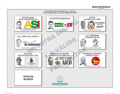 Le explicamos cómo votar en Cali para elegir al próximo alcalde