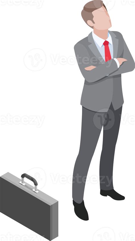 Business Man Standing 18928011 Png