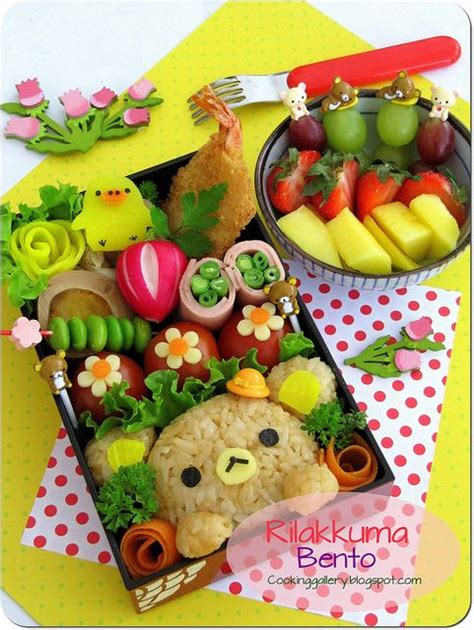 Rilakkuma Bento By Cooking Gallery Via Flickr Kawaii Bento Cute Bento Kawaii Food Rilakkuma