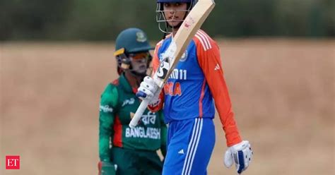 India Trounce Bangladesh By 10 Wickets To Reach Womens T20 Asia Cup