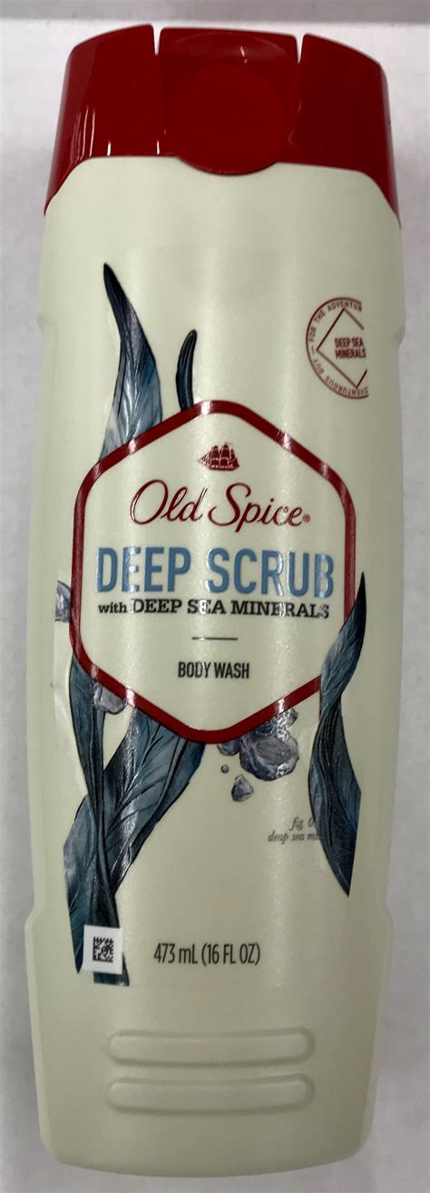 Old Spice Body Wash For Men Deep Scrub With Deep Sea Minerals Scent