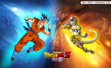 Goku Vs Golden Freezer By Naironkr On DeviantArt Dragon Ball