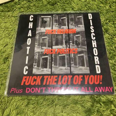 Yahoo オークション Chaotic Dischord Fuck Religion Fuck Polit