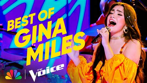 The Best Performances From Season 23 Winner Gina Miles The Voice