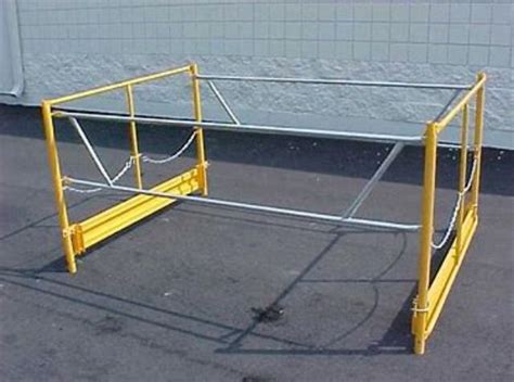 Scaffold Safety Rail 7 Foot Blue Rentals Oswego Il Where To Rent Scaffold Safety Rail 7 Foot