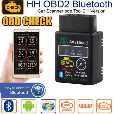 Obd Scanner Bluetooth Mini Elm V Bluetooth Hh Obd Obdii