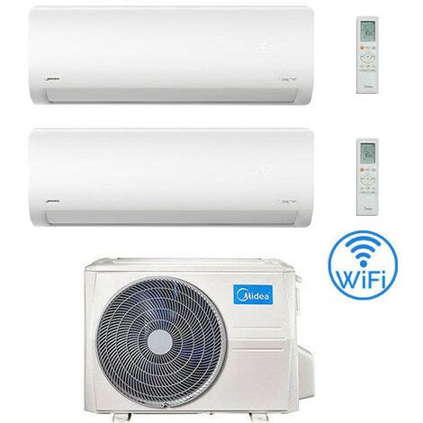 Climatizzatore Condizionatore Midea Xtreme Wifi R Dual Split