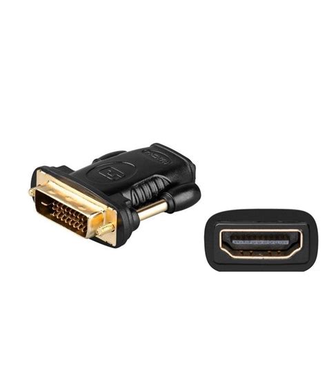 Adaptador Hdmi F Mea Dvi D Macho Unit Rio