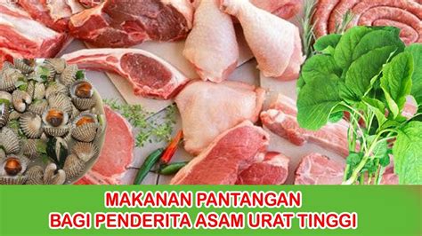 Jenis Makanan Bagi Penderita Asam Urat Youtube