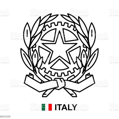 Coat Of Arms Of Italy Stock Illustration - Download Image Now - Arm ...