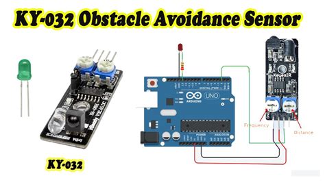 Ky Infrared Obstacle Avoidance Sensor Youtube