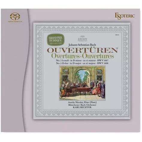 Esoteric Essa J S Bach Orchestral Suite Nos Nos Etc Sacd