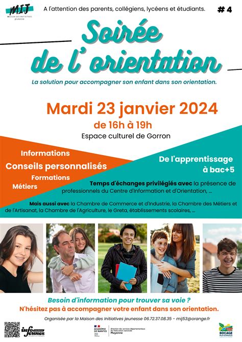 Soir E De Lorientation Mardi F Vrier Coll Ge Leo Ferre