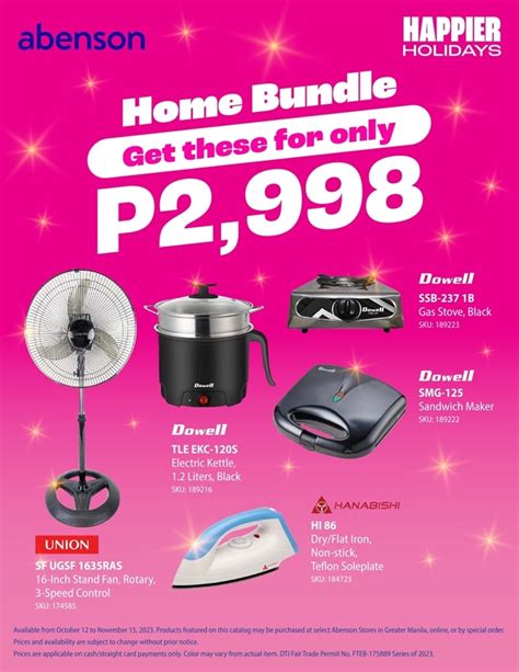 Happier Holidays Are Upon Us With Awesome Bundles From Abenson