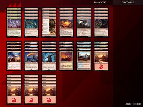 Arena Standard Mono Red Atraxa Deck By Shieldmaiden MTG DECKS