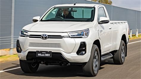 All Electric Toyota HiLux Concept Revo BEV Exterior Interior