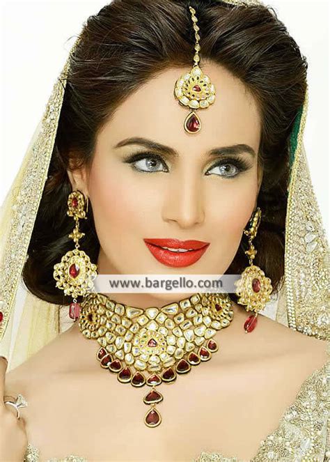 Kundan Jewellery Pakistani Bridal Jewelry Sets Matawan New Jersey Nj Us