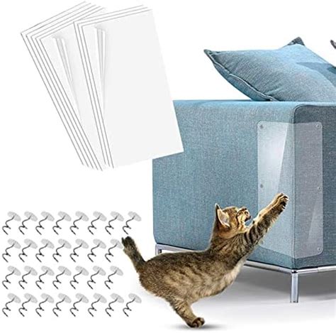 Pidsen Protector De Muebles Gatos Pcs Transparente Autoadhesivas