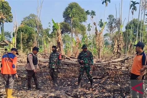 Cegah Karhutla Polisi Tingkatkan Patroli Terpadu Di Oku Sela Genpi