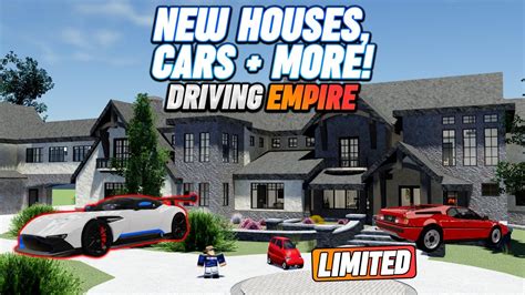 New Houses Limiteds Cars April Fools Roblox Driving Empire