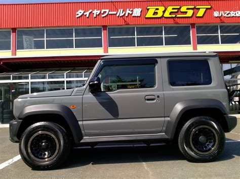 BEST写真館 スズキ ジムニーシエラ JB W の HOT STUFF ホットスタッフ BARKLEY HARDROCK バークレイ