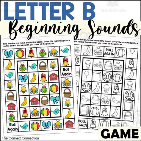 Letter B Games by Teach Simple