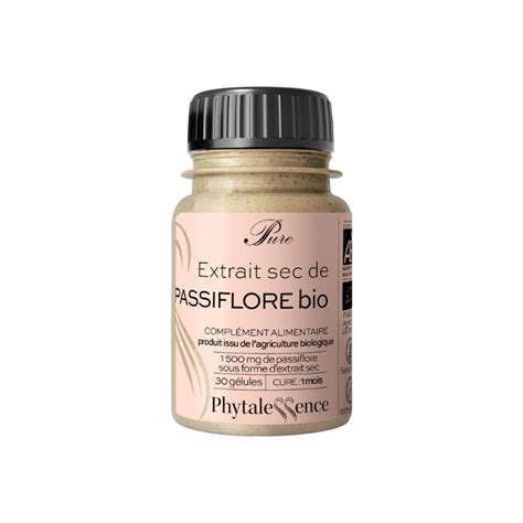 Phytalessence Pure Extrait Sec Passiflore Bio G Lules