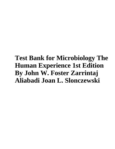 Solution 20221209204145 63939d89c3135 Test Bank For Microbiology The