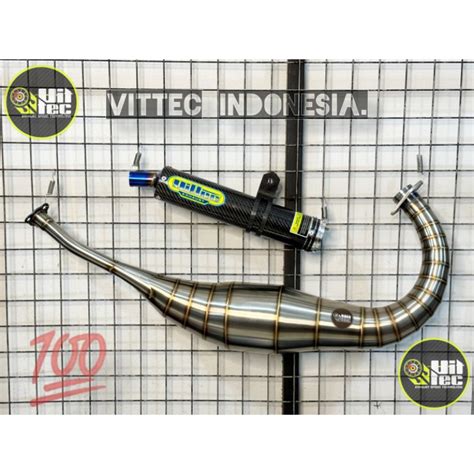 Jual Kenalpot Ninja R Ss Rr Vittec Tipe Sf Stainless Step Standar X