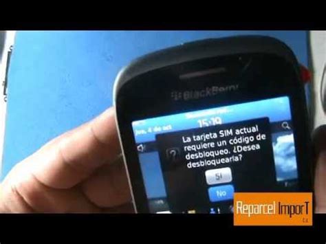 BlackBerry Introducir Codigo MEP2 A BlackBerry Curve 9320 Liberar