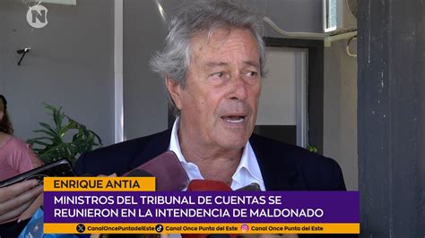 Rendiciones De Cuentas Y Fideicomiso Enrique Antia Intendente De