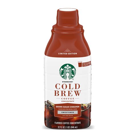 Buy Starbucks Cold Brew Coffee Concentrate Limited Edition Sweetened