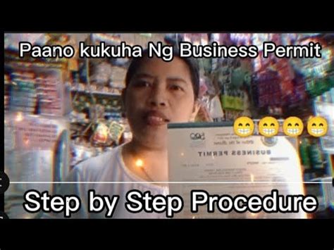 Paano Kukuha Ng Business Permit Step By Step Procedure YouTube