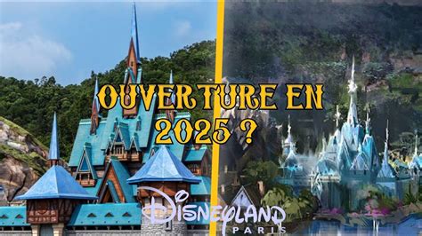 Le Land La Reine Des Neiges Arrive En Disneyland Paris Youtube