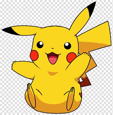 Pokemon Pikachu Character Transparent Background Png Clipart Hiclipart