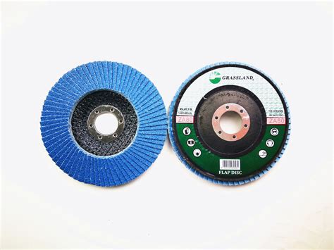 Zirconia Vsm Grain P Grit Mm Blue Flap Disc Wheel