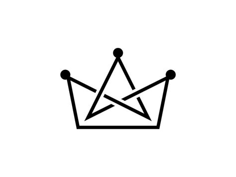 Premium Vector Luxury Royal Crown King Queen Logo Design