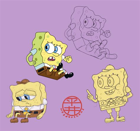 Artstation Spongebob Study