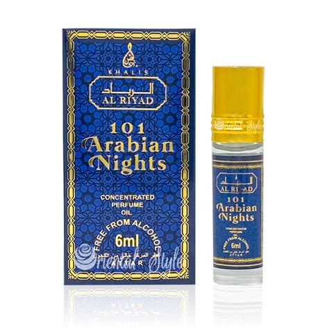 Khalis 101 Arabian Nights Perfume Oil Attar Oriental Style