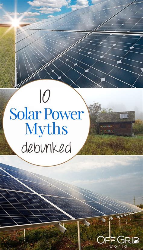 Solar Power Myths Debunked Artofit