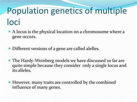 Ppt Chapter 9 Quantitative Genetics Powerpoint Presentation Id2947549