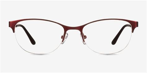 Melody Red Women Metal Eyeglasses Eyebuydirect