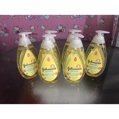 Jual Johnsons Top To Toe Hair Body Baby Bath Pump Ml Sabun Bayi